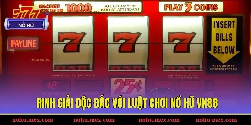 Rinh giải độc đắc với luật chơi nổ hũ VN88