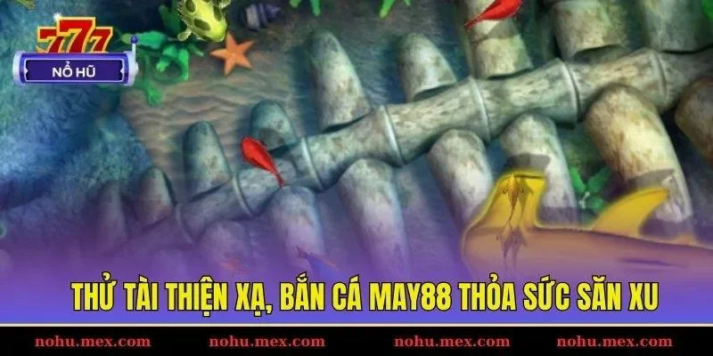 Thử t&agrave;i thiện xạ, bắn c&aacute; May88 thỏa sức săn xu